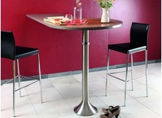 Pied de snack rond design télescopique, hauteur de 820 à...