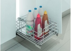 Rangement sous-évier extractible, pour meuble de 40 cm .