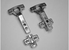 Charnières invisibles avec amortisseur de fermeture pour...