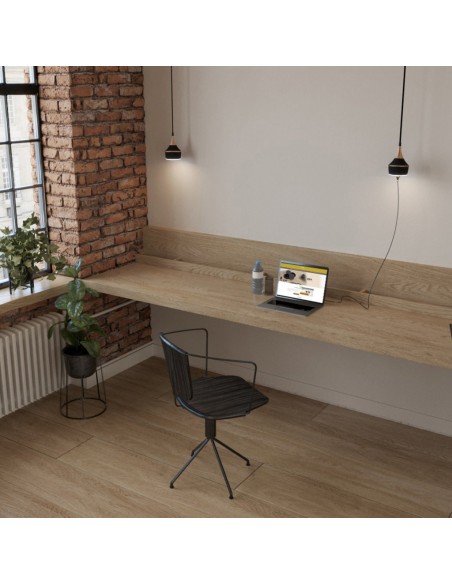 Suspension prise Mercury incluant un éclairage led