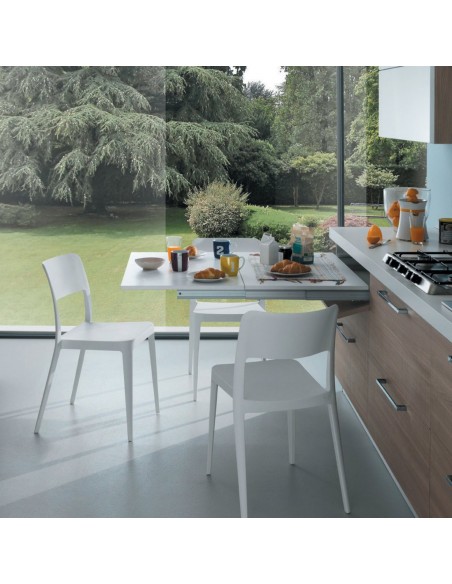 Table escamotable 60 cm