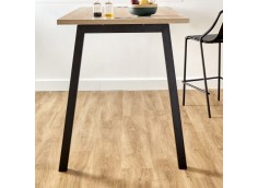 Pied MONTANA-hauteur 710mm-finition noir mat