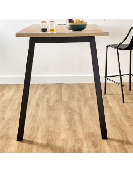 Pied MONTANA-hauteur 710mm-finition noir mat