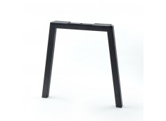 Pied MONTANA-hauteur 710mm-finition noir mat 2